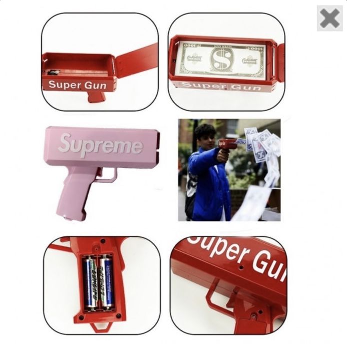 Пистолет за изстрелване на пари Supreme