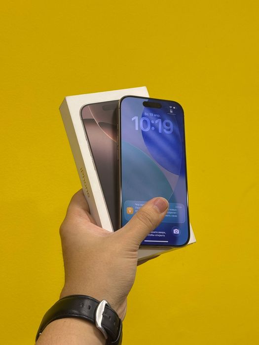 Iphone 16 Pro, 128гб, 93% акб, Kaspi 0-0-24