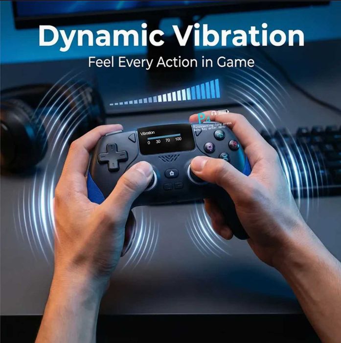 Controller wireless CM-620 – Hall Effect – PS4 / Switch / PC / Telefon