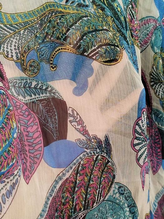 Rochie de plaja multicolora