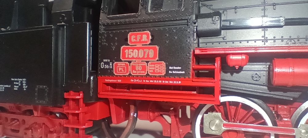 Locomotiva CFR 150, digitală SUNET, machetă trenuleț electric vagon HO