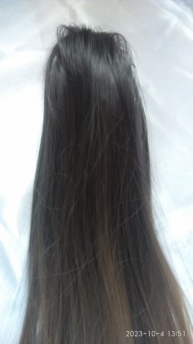 Новый накладной хвост и локоны