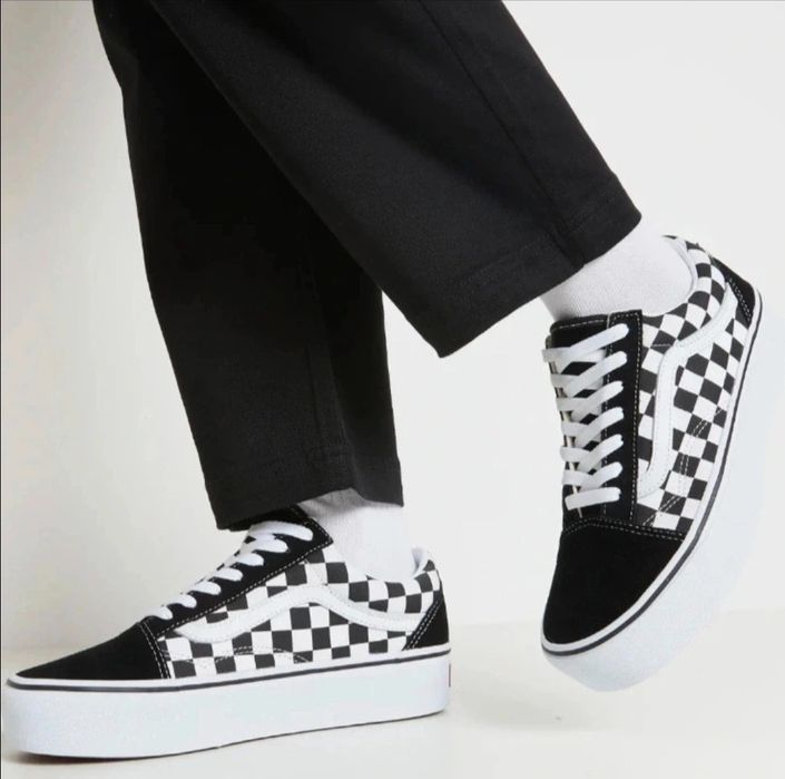 Van's old skool cu platforma