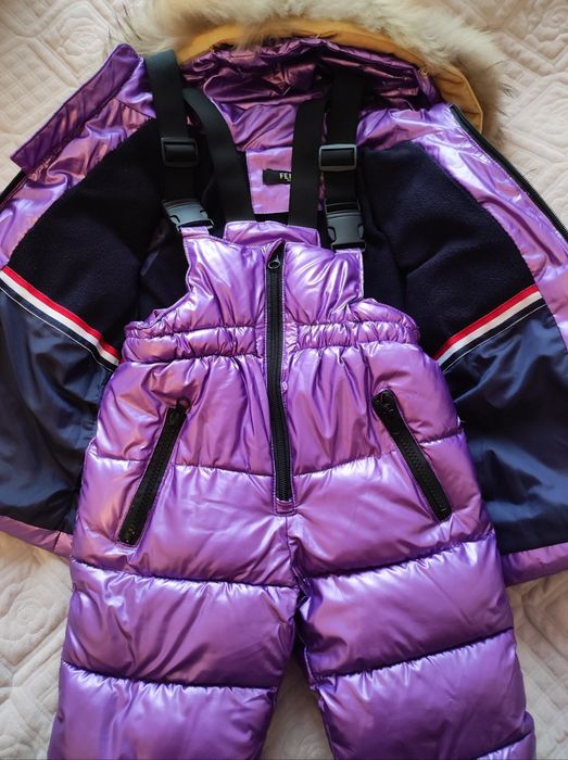 Зимний детский комбинезон