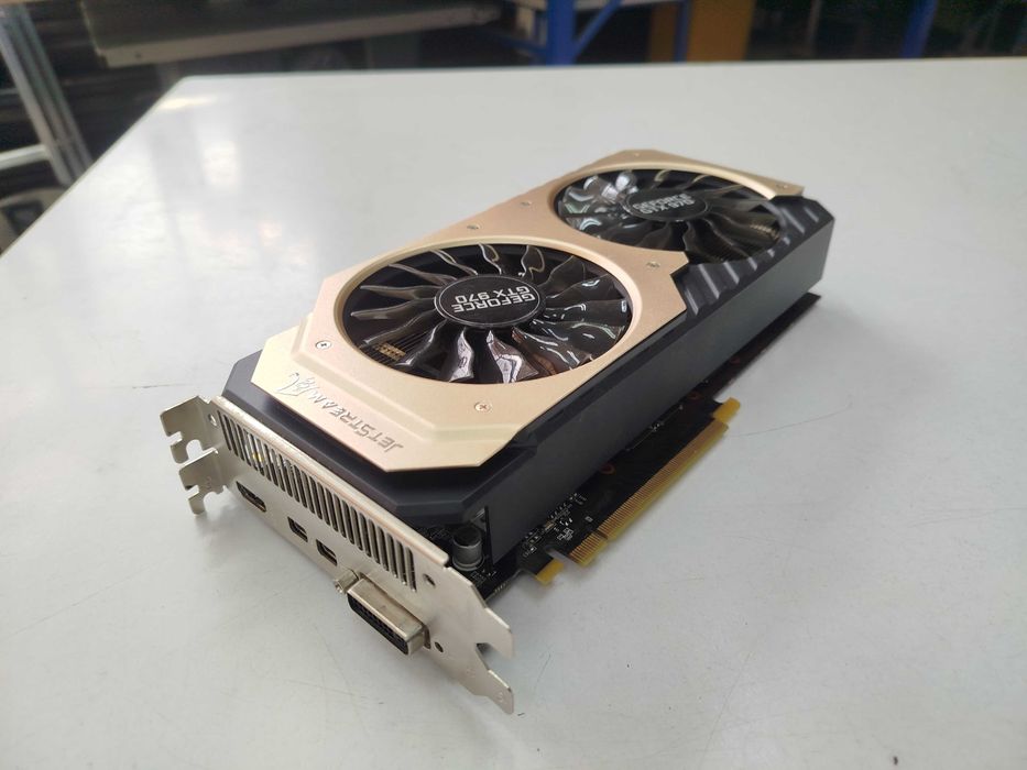 геймърска видеокатра GeForce GTX 970 JetStream