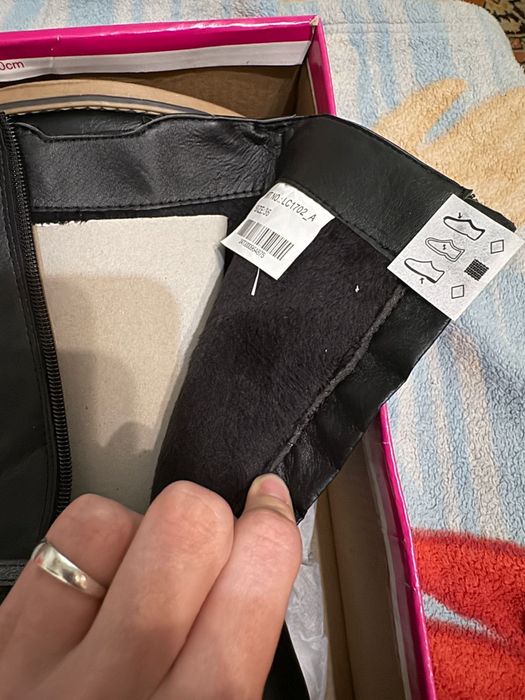 сапоги детские весенние черные