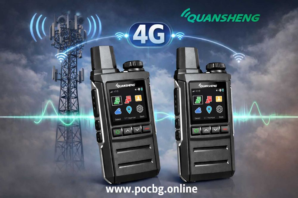 Quansheng IP-Q1 — 4G PoC радиостанция 2бр.