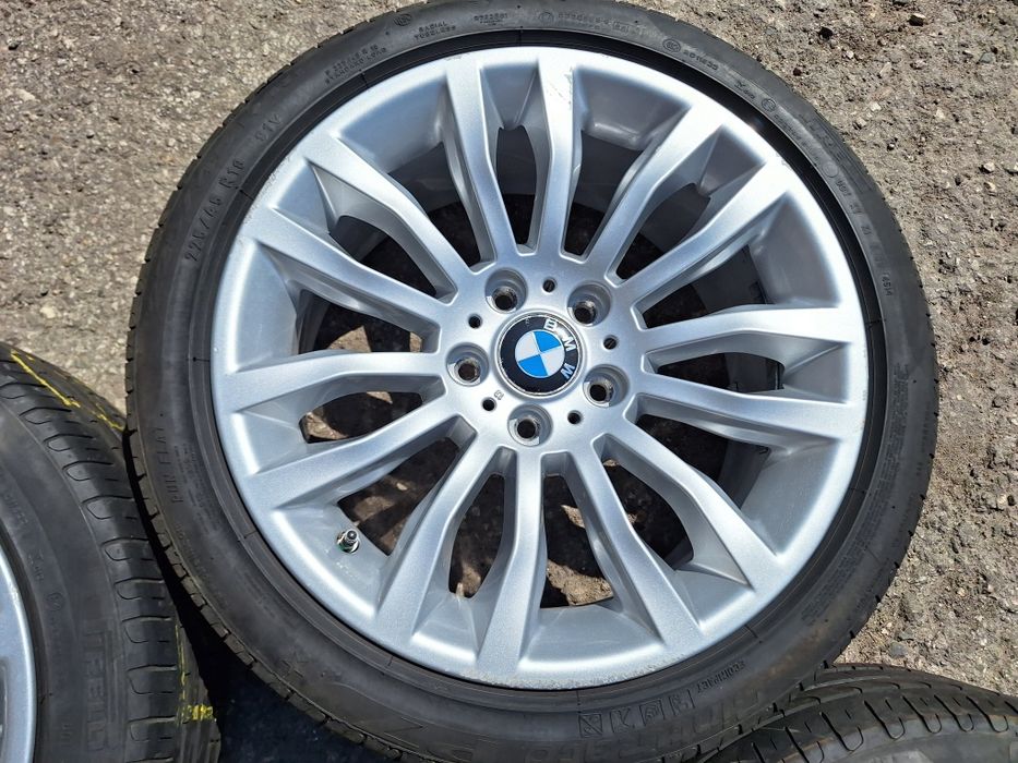 BMW-с датчици-18цола-5/120-ЕТ-30-Ж-8-с гуми-оригинални