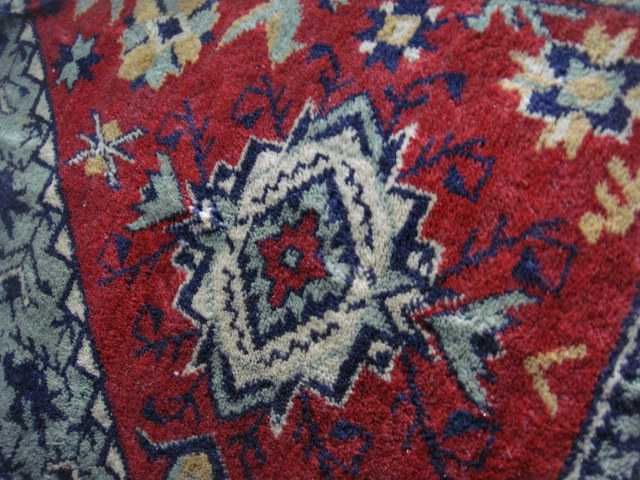 Ковер старинный около 3 метра арабский Шерсть на хлопке Толстый