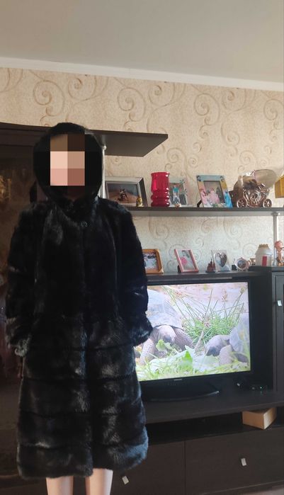 Шуба норковая, идеальное состояние