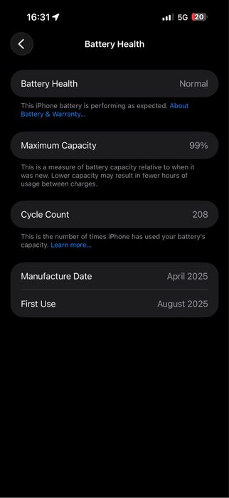 iPhone 16 Pro Max Black 256 GB