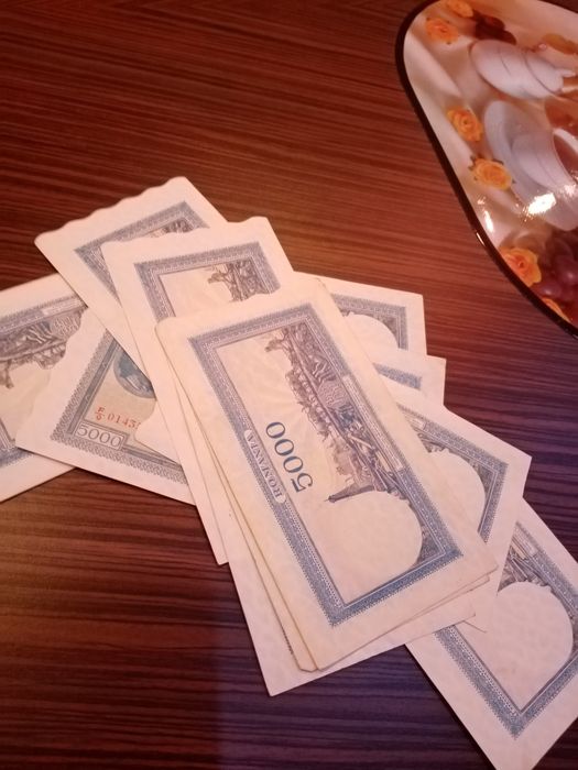 Bacnote 5000 lei