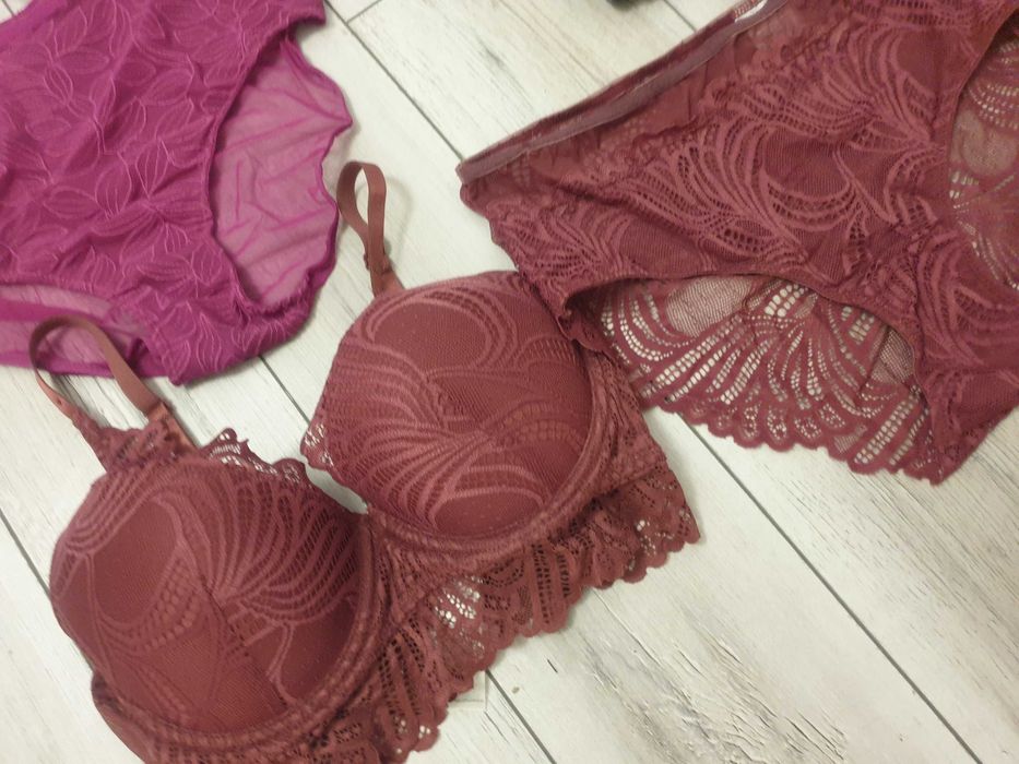 Lot seturi sexy lenjerie noi 75c talie inalta push up