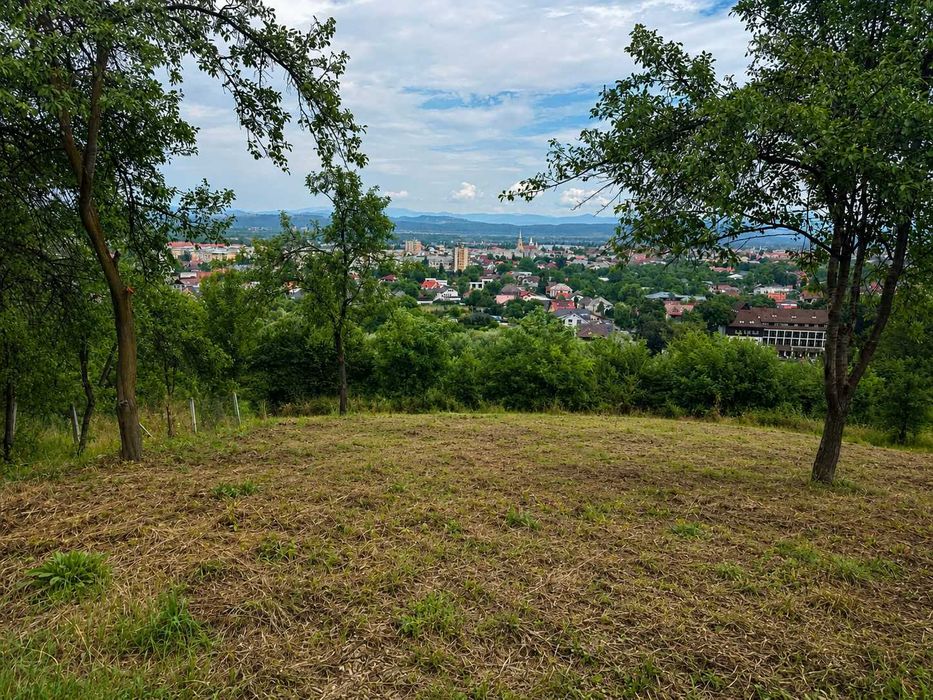 Teren de vânzare cu panoramă deosebită asupra municipiului Sighetu Marmației și vedere spre Ucraina!