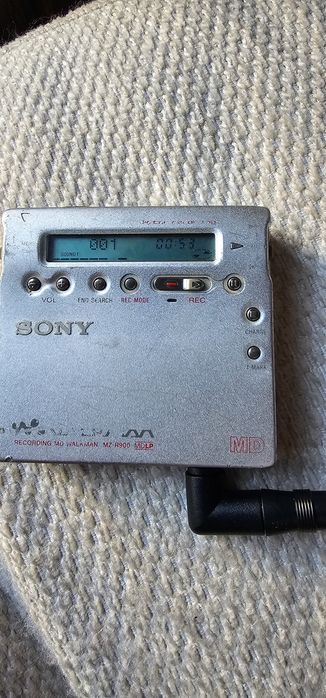 Minidisc sony mz r900 mini disc