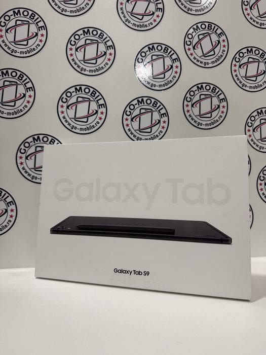 Samsung Galaxy Tab S9 - 128GB - Negru - Nou - Sigilat - Garantie