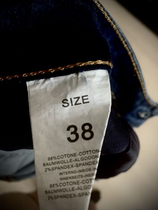 Мъжки тъмно сини дънки ADAM FASHION. Елегантни еластични и уфобни