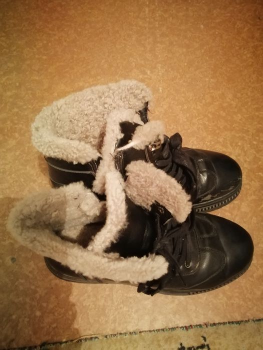 Сапоги зимние на мальчика
