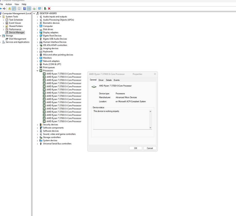AMD Ryzen 7 3700X – 8 Core / 16 Threads Gaming & Editare