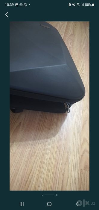 Портфель рюкзак чёрный для ноутбука