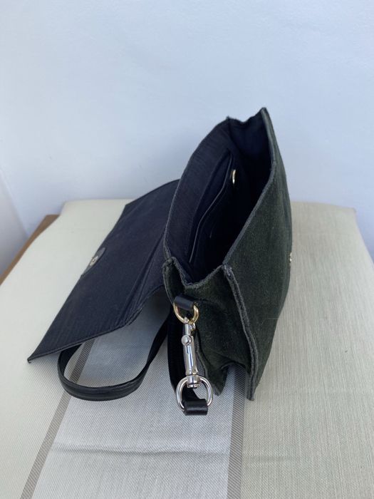 Дамска чанта Kiomi от естествен велур