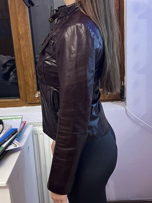 яке от естествена кожа