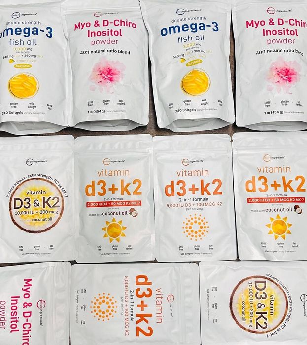 Vitamin d3 k2, 10.000 iu 200 mcg, mct va black seed yogi, витамин д3