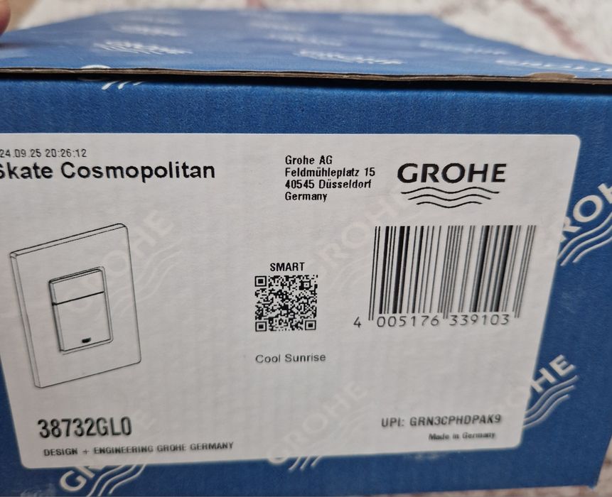 НОВО! Skate Cosmopolitan Бутон GROHE