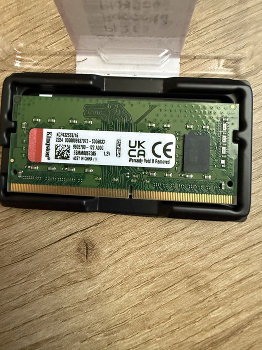 Kingston 16GB DDR4 3200MHz CL22 SODIMM – KCP432SS8/16 – Garanție