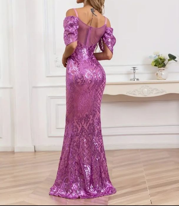 Платье длинное вечернее 44размер