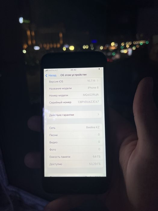 İphone 8 64GB 100% акб