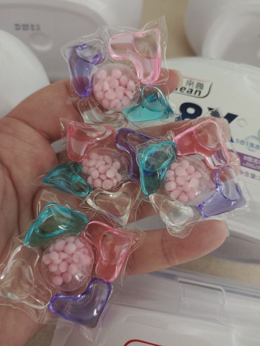 Капсулы для стирки 5 в 1 порошок