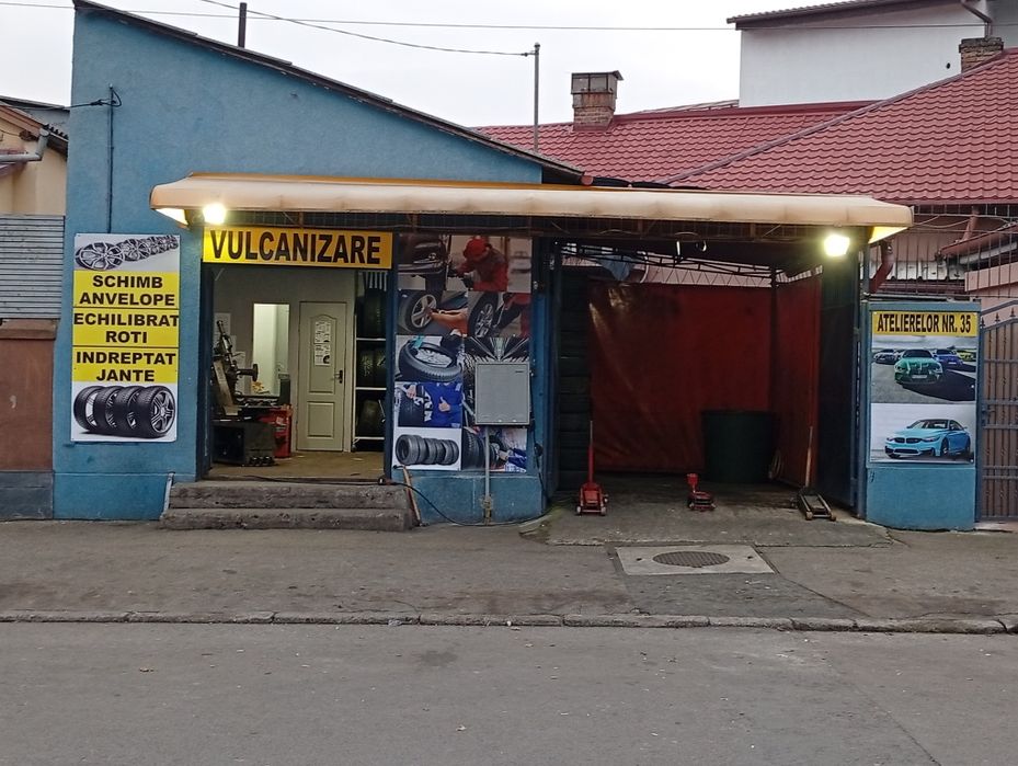 Vând sau închiriez Vulcanizare la cheie