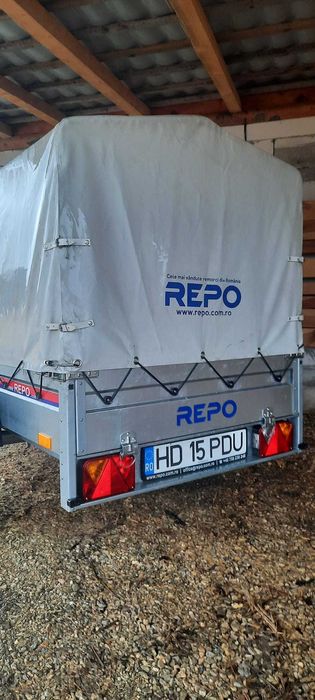 Remorca auto 750 kg achiziționată recent