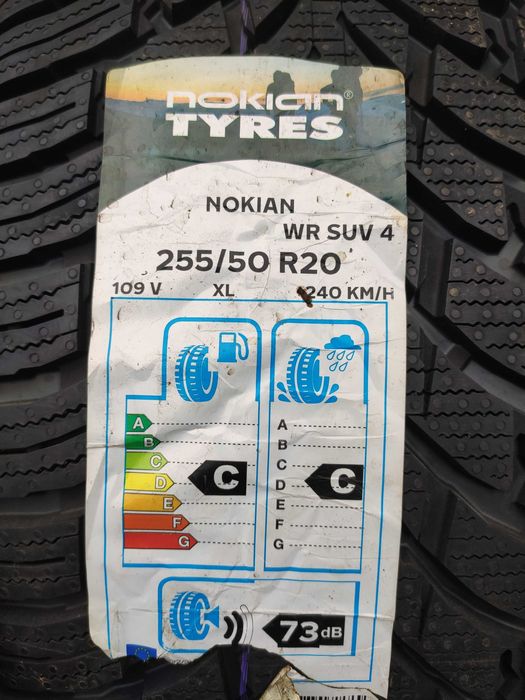 1бр Нова зимна гума 255 50 20 - Nokian