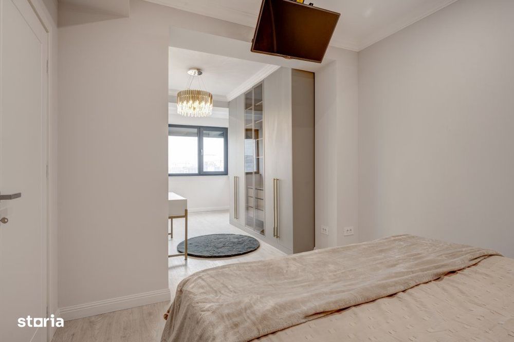Apartament elegant de 2 camere, 82mp utili, loc de parcare si boxa!