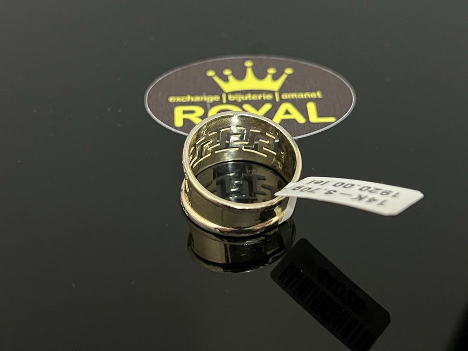 Bijuteria Royal CB : Inel dama aur 14K 585  3,70 grame
