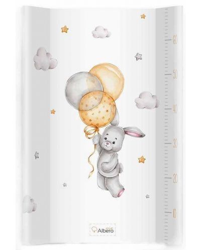 Твърда подложка за повиване Albero Mio - 80 х 47 cm, Bunny + ПОДАРЪК