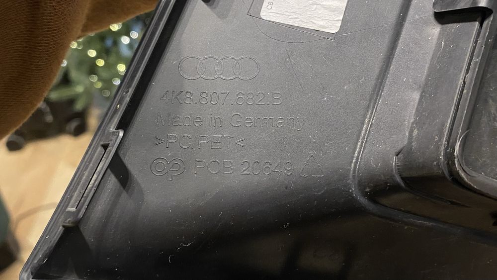 Лява решетка от бронята на Audi A7 C8 S-line