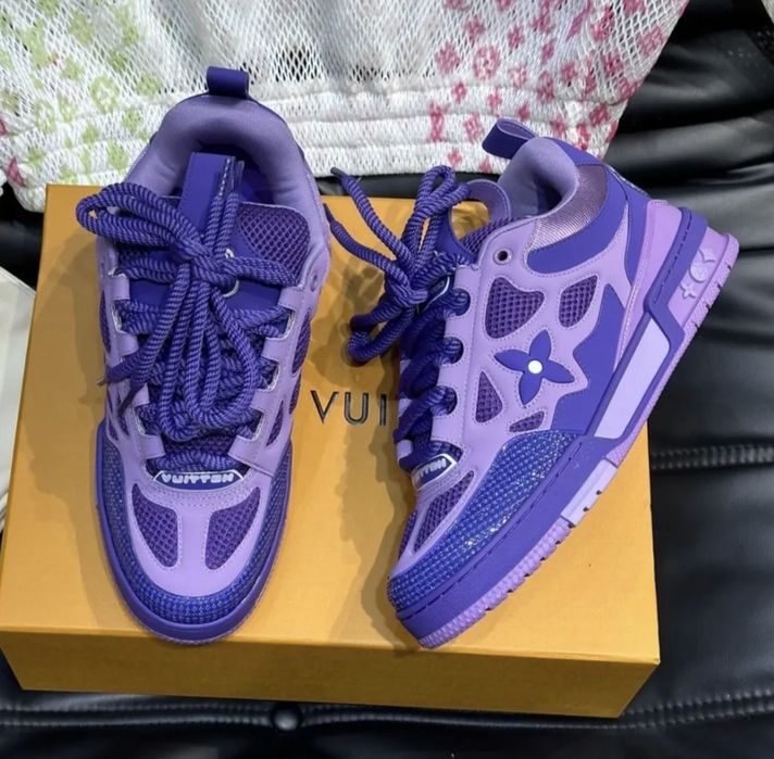adidasi sneakers louis vuitton skate purple