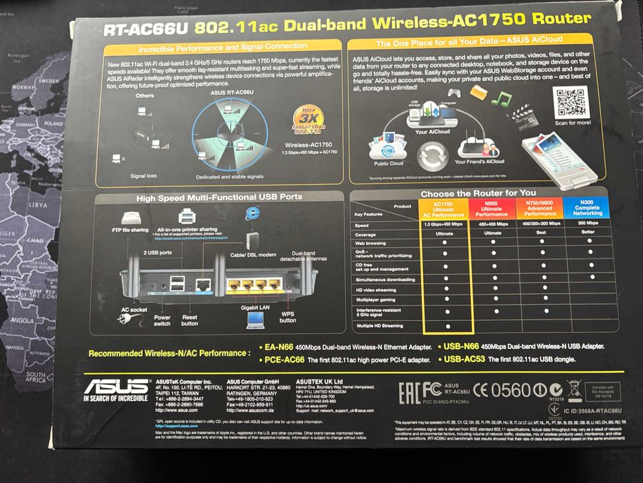 ASUS RT-AC66U Dual Band