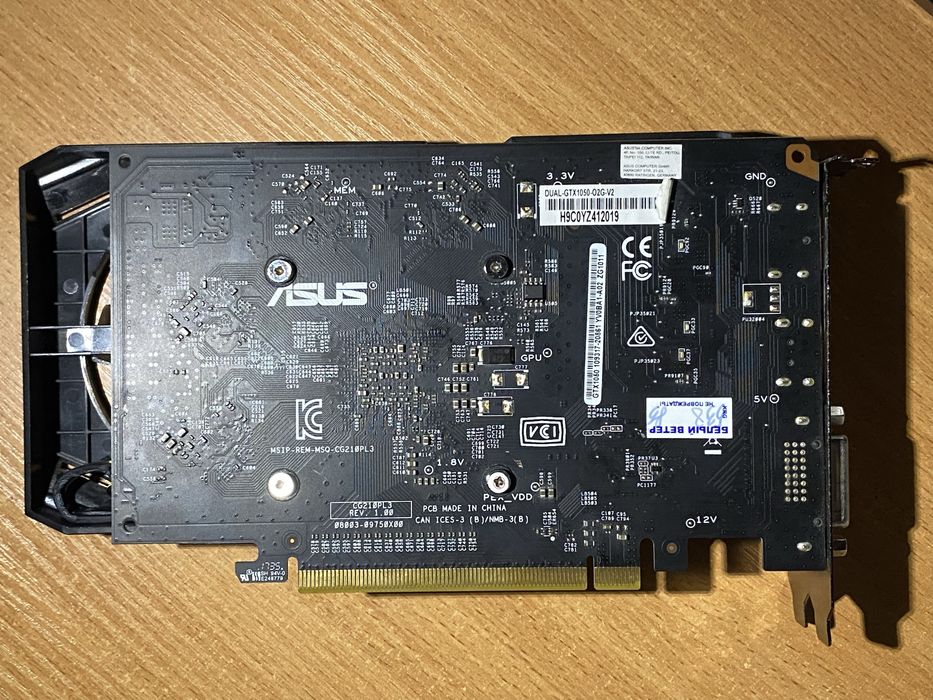 Видеокарта  “ASUS”GTX 1050 2GB