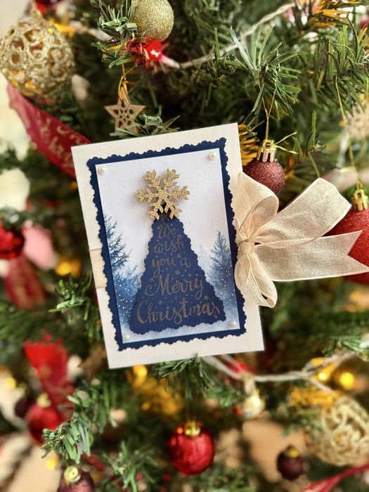 Ръчно изработени Коледни картички