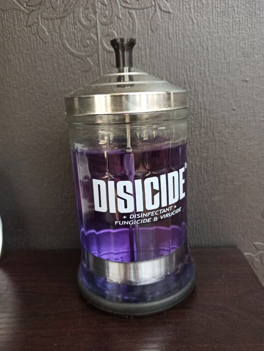 Recipient de sticla Barbicid pentru dezinfectare 750ml