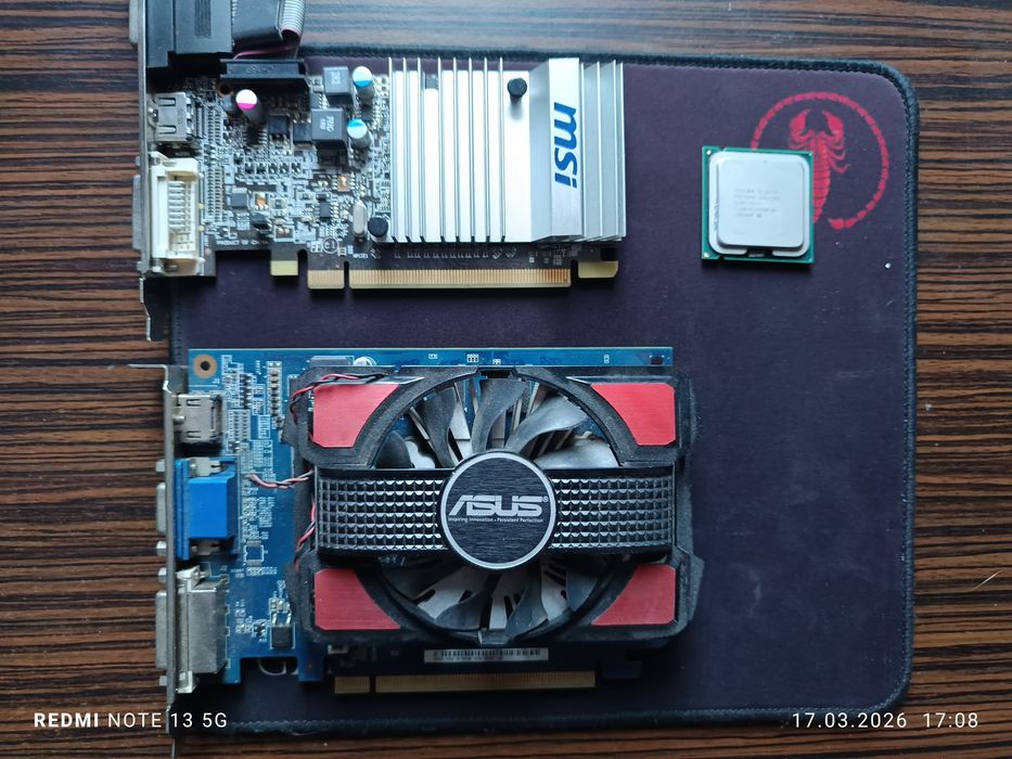Vând kit placa baza,cpu, gpu