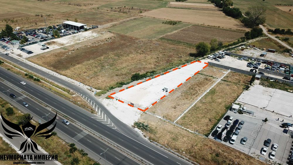 Под наем земя, парцел, автосалон, паркинг 1600кв. в гр.Асеновград