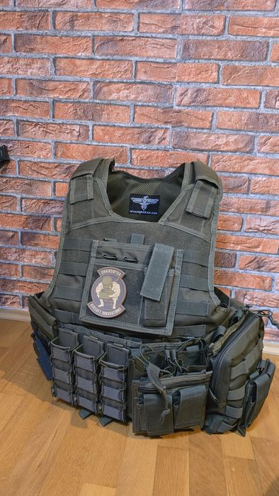 Vestă tactică airsoft complet echipată – FULL SET