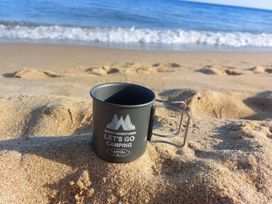 Туристическа алуминиева чаша / канче 300 мл.