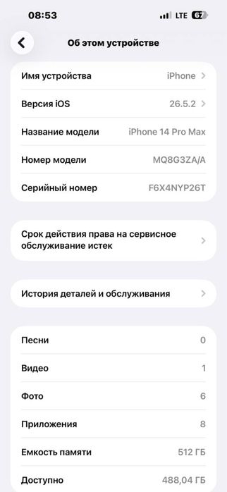 Iphone 14pro max 512gb