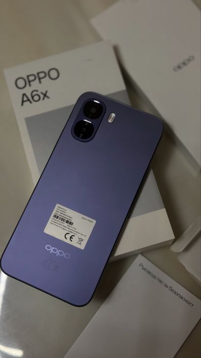 Oppo A6x 5G Purple 128GB телефон
